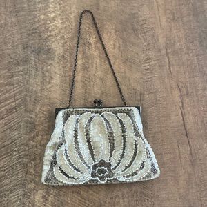Antique beaded purse